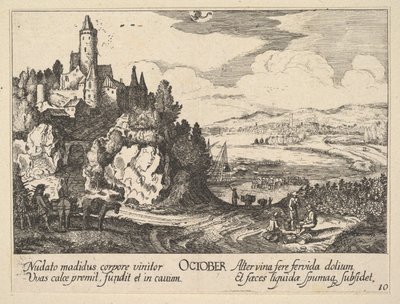 अक्टूबर, 1628-29। द्वारा Wenceslaus Hollar