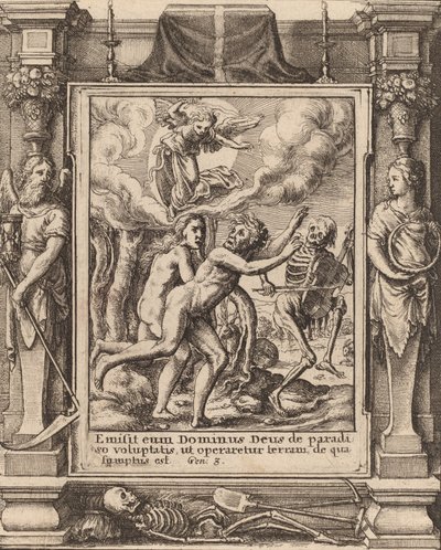 पैराडाइज लॉस्ट, 1651। द्वारा Wenceslaus Hollar