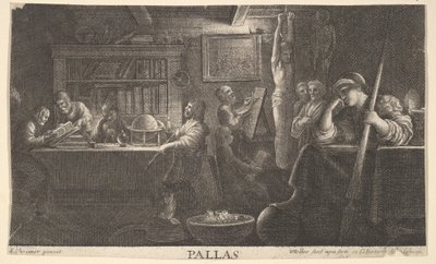 पल्सेस का क्षेत्र, 1646। द्वारा Wenceslaus Hollar