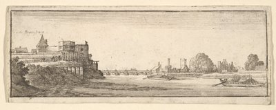 रेगेन्सबर्ग, 1652-77। द्वारा Wenceslaus Hollar