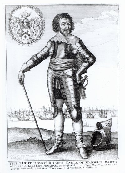 रॉबर्ट रिच, वारविक के दूसरे अर्ल द्वारा Wenceslaus Hollar