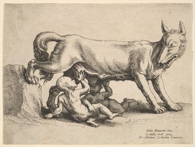 Romulus, 1652। द्वारा Wenceslaus Hollar