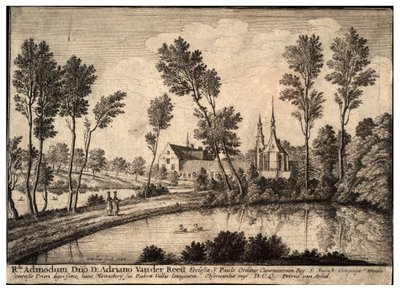 रोथेन्डेल अभय। राज्य 1 द्वारा Wenceslaus Hollar