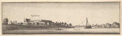 रुसेल्सहेम, 1642-44। द्वारा Wenceslaus Hollar