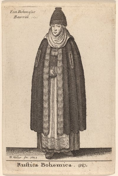 बोहेमियन देश द्वारा Wenceslaus Hollar