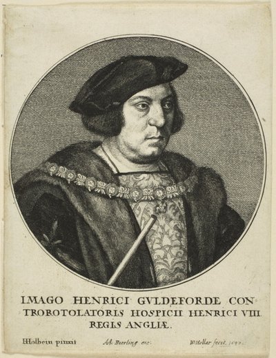 सर हेनरी गिल्डफोर्ड द्वारा Wenceslaus Hollar