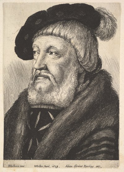 सर विलियम बट्स, 1649। द्वारा Wenceslaus Hollar