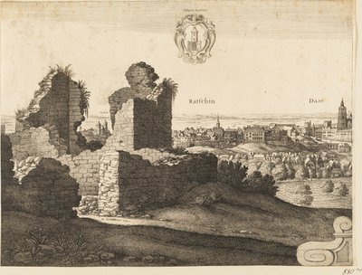 प्राग का ग्रैंड प्रॉस्पेक्टस द्वारा Wenceslaus Hollar