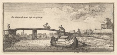 स्ट्रासबर्ग, 1629। द्वारा Wenceslaus Hollar