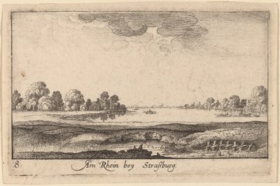 स्ट्रासबर्ग: टोल हाउस द्वारा Wenceslaus Hollar