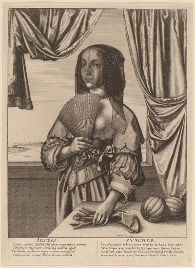 गर्मी द्वारा Wenceslaus Hollar