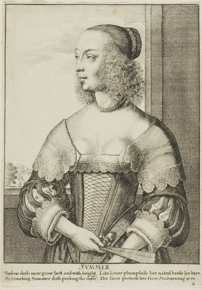 गर्मी द्वारा Wenceslaus Hollar