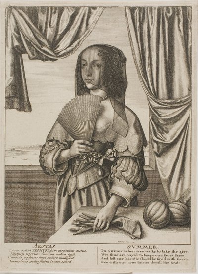 गर्मी द्वारा Wenceslaus Hollar