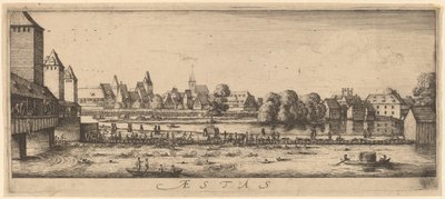 ग्रीष्म: स्नान का स्थान द्वारा Wenceslaus Hollar