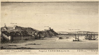 एसई से टैंजियर। राज्य 2 द्वारा Wenceslaus Hollar