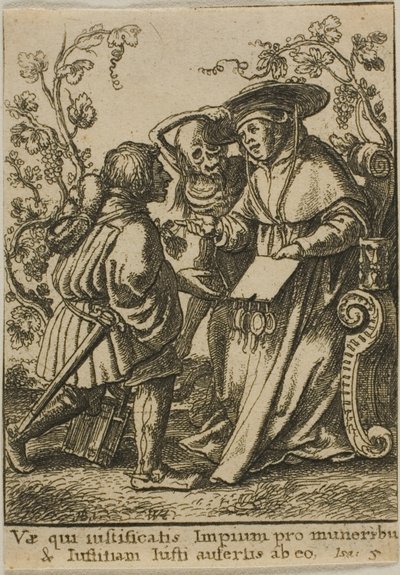 कार्डिनल और मृत्यु द्वारा Wenceslaus Hollar