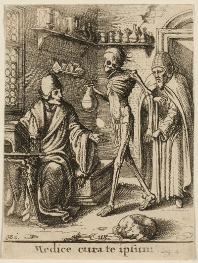 डॉक्टर और मौत द्वारा Wenceslaus Hollar