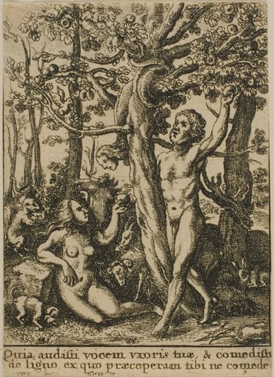 दी गार्डन ऑफ़ इडेन द्वारा Wenceslaus Hollar