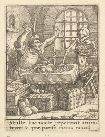 द मिस्टर, डांस ऑफ़ डेथ, 1651 से। द्वारा Wenceslaus Hollar