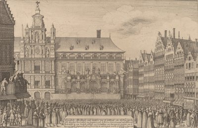 द पीस ऑफ मुंस्टर, 1641। द्वारा Wenceslaus Hollar