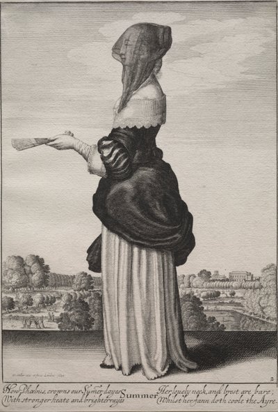 ऋतुएँ: ग्रीष्म द्वारा Wenceslaus Hollar