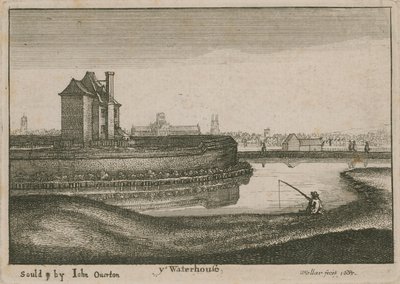 द वॉटर हाउस, इस्लिंगटन द्वारा Wenceslaus Hollar