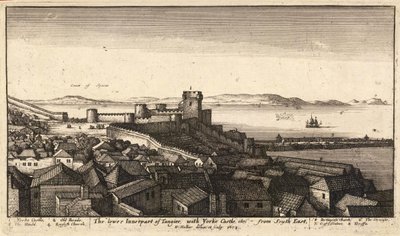 टंगेर का निचला भीतरी भाग द्वारा Wenceslaus Hollar
