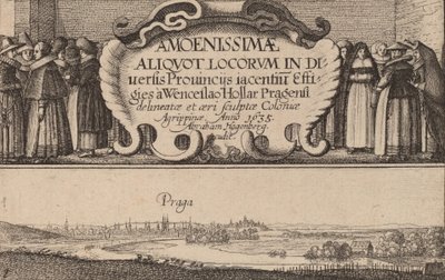 शीर्षक पृष्ठ, 1635। द्वारा Wenceslaus Hollar