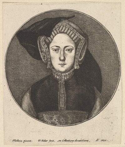 अनजान महिला, 1647। द्वारा Wenceslaus Hollar