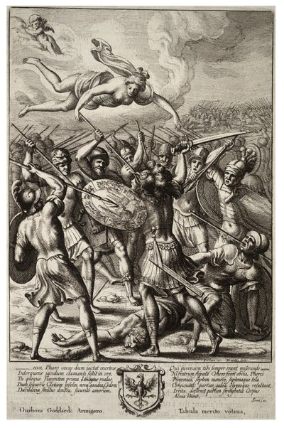 एनेस की रक्षा करने वाला शुक्र। राज्य 2 द्वारा Wenceslaus Hollar