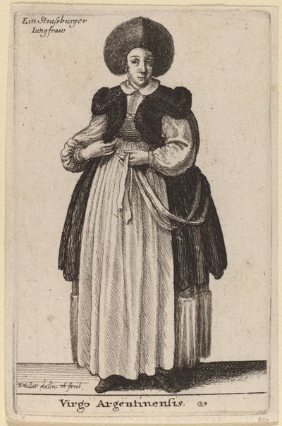 अर्जेंटीनी कुंवारी द्वारा Wenceslaus Hollar