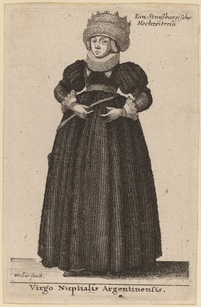 अर्जेंटीनी ब्राइडल वर्जिन द्वारा Wenceslaus Hollar