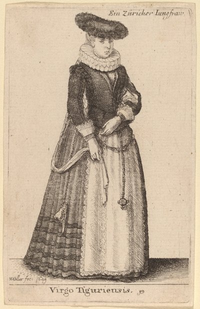 टिगुरिएंसिस की वर्जिन द्वारा Wenceslaus Hollar