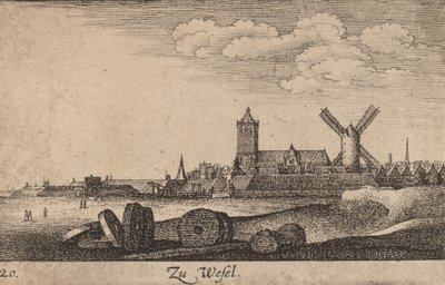 वेसल, 1635। द्वारा Wenceslaus Hollar