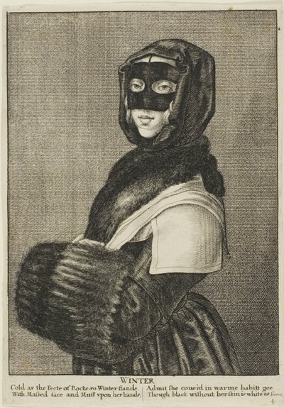 सर्दी द्वारा Wenceslaus Hollar