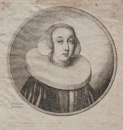 मिलस्टोन रफ वाली महिला द्वारा Wenceslaus Hollar