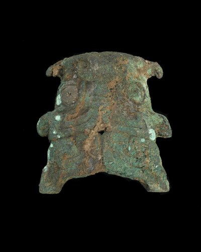 अलंकार: गोटेस्क पशु मुखौटा द्वारा Western Zhou Dynasty Chinese School