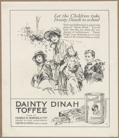 डेंटी दीना टॉफ़ी, c.1920 द्वारा विल्फ्रेड फ्रायर
