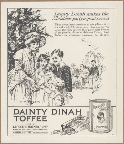 डेंटी दीना टॉफ़ी, c.1920s द्वारा विल्फ्रेड फ्रायर