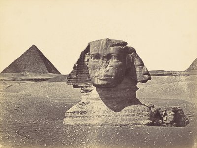 स्फिंक्स के प्रमुख, सीए। 1860. द्वारा विल्हेम हैमरस्मिट