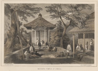 1855 में सिमोडा का मेरिनर्स मंदिर द्वारा विल्हेम जोसेफ हेन