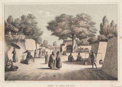 नापा में सड़क, ल्यू च्यू, 1855 द्वारा विल्हेम जोसेफ हेन
