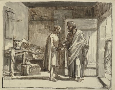 अच्छा सामरी मेज़बान को भुगतान करता है द्वारा विल्हेम मारस्टैंड