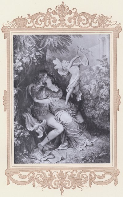 हेलेना, फॉस्ट (लिथो) द्वारा विल्हेम वॉन (बाद) कौलबाक