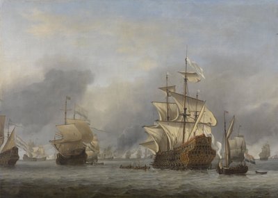 रॉयल प्रिंस का कब्जा, c.1670 द्वारा Willem van de Velde