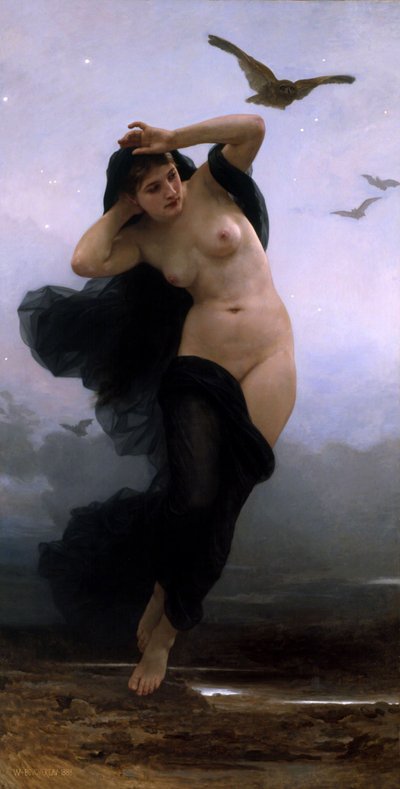 रात द्वारा William Adolphe Bouguereau