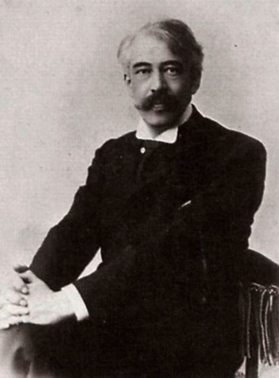 कोन्स्टेंटिन स्टेनिस्लावस्की, रूसी अभिनेता चींटी थिएटर निर्देशक, c1890-c1900। द्वारा विलियम एंड्रीविच कैरिक