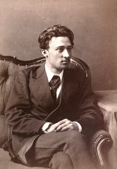 Vsevolod Garshin, रूसी लेखक, 1870 के दशक के उत्तरार्ध में द्वारा विलियम एंड्रीविच कैरिक