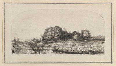 हेबरन के साथ लैंडस्केप और भेड़ की नकल का झुंड, 1750-1810। द्वारा विलियम बैली
