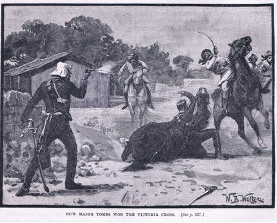 1857 ई। में मेजर टॉम्ब ने विक्टोरिया क्रॉस कैसे जीता द्वारा विलियम बार्न्स ऊन